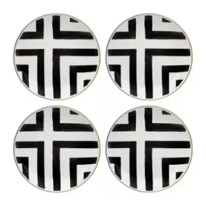 image of Christian Lacroix LacroiXSol Y Sombra Dinner Plate - Set of 4 - None