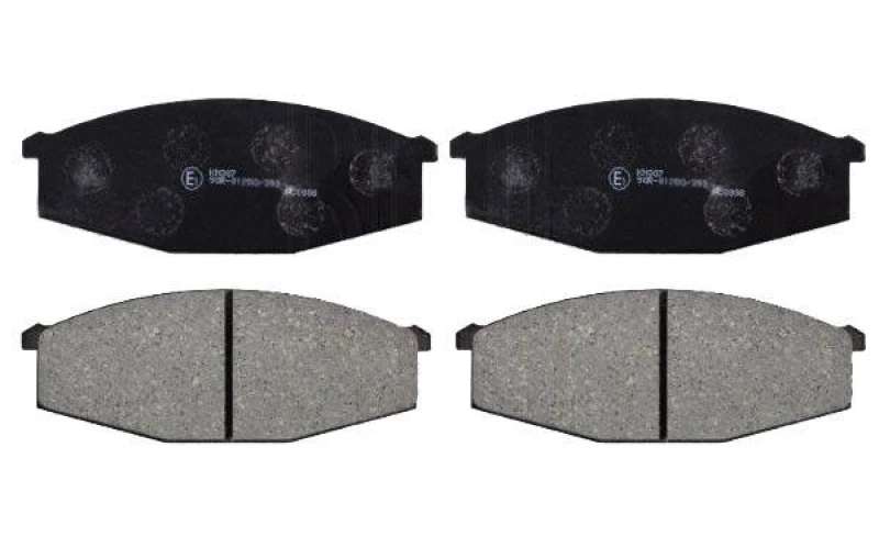 Image of Blue PRINT ADN14242 Brake pad set Front Axle Brake Pad Set,disc brake (402)