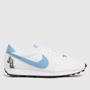 Image of Nike White & Pl Blue Daybreak Trainers
