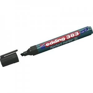 Image of Edding 4-383001 Flipchart marker 383 Wedge tip 1 - 5mm Black