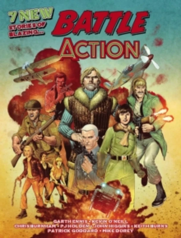 Image of Battle Action : New War Comics by Garth Ennis Volume 1 Hardback