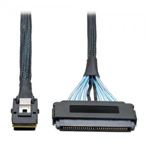 Image of Tripp Lite Internal Sas Cable Mini Sas Sff 8087 To 4 In 1 32pin Sff