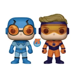 Image of DC Comics Blue Beetle & Booster Gold 2-Pack EXC Pop! Vinyl Figures
