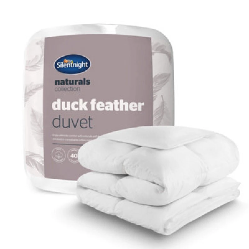 Image of Silentnight Duck Feather 10.5 Tog Duvet - Single