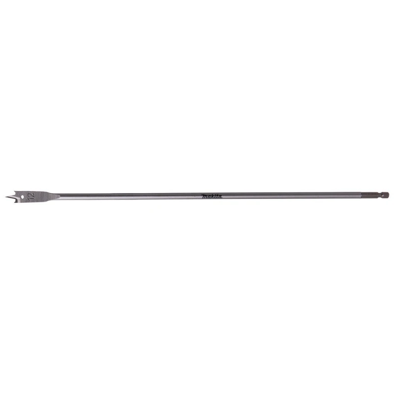 Image of Makita 1/4" Hex Shank Flat Wood Drill Bit E-17407 Diameter: 12mm