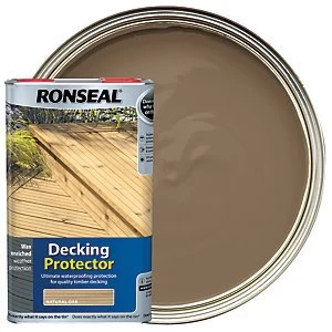 Image of Ronseal Decking Protector - Natural Oak 5L
