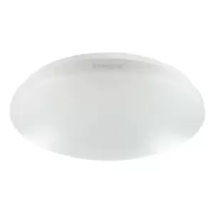 image of Integral Value + Ceiling/Wall Light 300mm Dia. IP44 1200LM 16W 4000K 120 Beam Non Dimmable 75LM/W