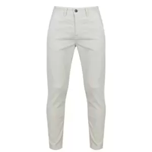 Image of Boss Schino Tapered Cord Trousers - White
