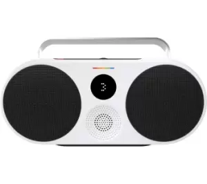 image of POLAROID P3 Portable Bluetooth Speaker - Black, White,Black