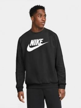 image of Nike Sportswear Modern Crew Sweat, Black Size M Men