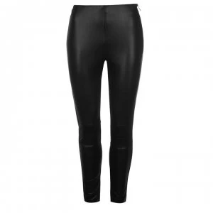 Image of Firetrap Blackseal PU Leggings - Black New