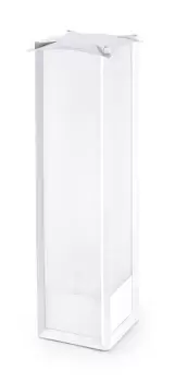 image of Mark 1 Light Outdoor Tall Bollard Light White IP44