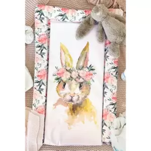 image of Obaby Watercolour Rabbit Changing Mat