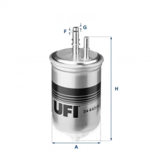 Image of 24.445.00 UFI Fuel Filter