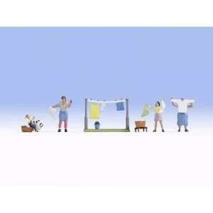 Image of NOCH 15595 H0 Figures Washing day