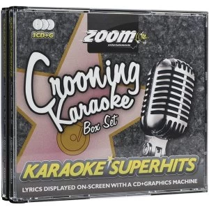 image of Zoom Karaoke - Karaoke Superhits: Crooning Karaoke Box Set (CD+G)