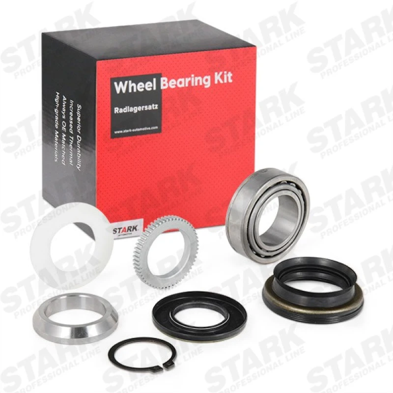 Image of STARK SKWB-0180255 Wheel bearing kit Rear Axle Wheel Bearing Kit (654)