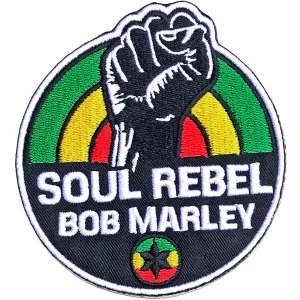 image of Bob Marley - Soul Rebel Standard Patch