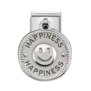 Image of Nomination Classic Silver Happiness Charm