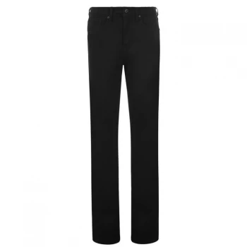 Image of Levis Levis 724 Straight Jeans - Night Is Black