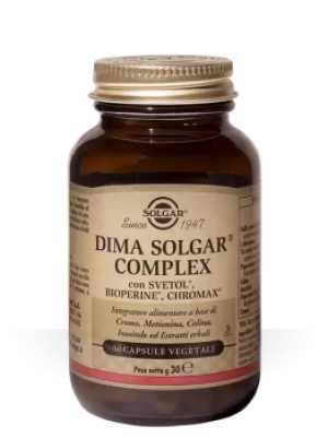 Image of Dima Solgar Complex Food Supplement 60 Capsules Plant