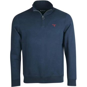 Image of Barbour Nico Half Zip Sweatshirt - Blue