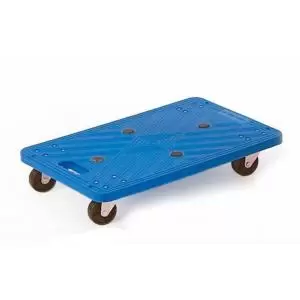 Image of Mini Platform Dolly 600 x 400 x 110 Swivel Castors Injected Moulded