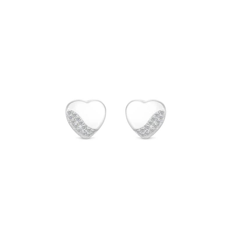 Image of Simply Silver Sterling Silver 925 Cubic Zirconia Cushion Set Jewellery Sets One Size Silver 71586711000