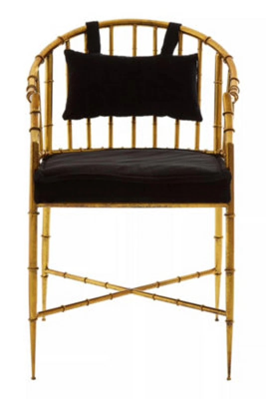 Image of Orsina Elegant Design Armchair, Comfortable Occasional Armchair For Livingroom, Distinctive Detailed Armchair