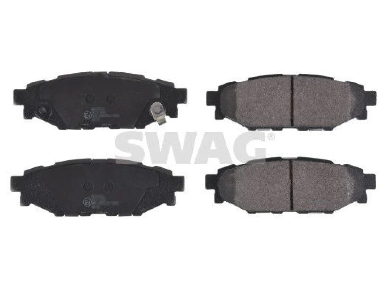 Image of Brake pad set SWAG 33 10 7329
