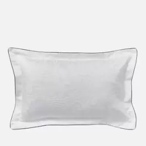 Image of Ted Baker Modern Floral Pillow Case - Oxford - White