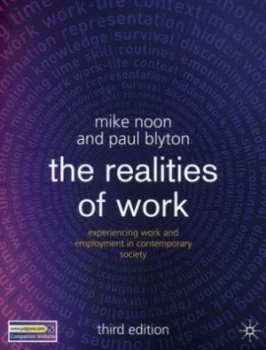 Image of The Realities of Work by Mike Noon Paperback