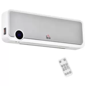 Image of Etna 2kW Wall Mounted Downflow Heater with 12 Hour Timer & Remote