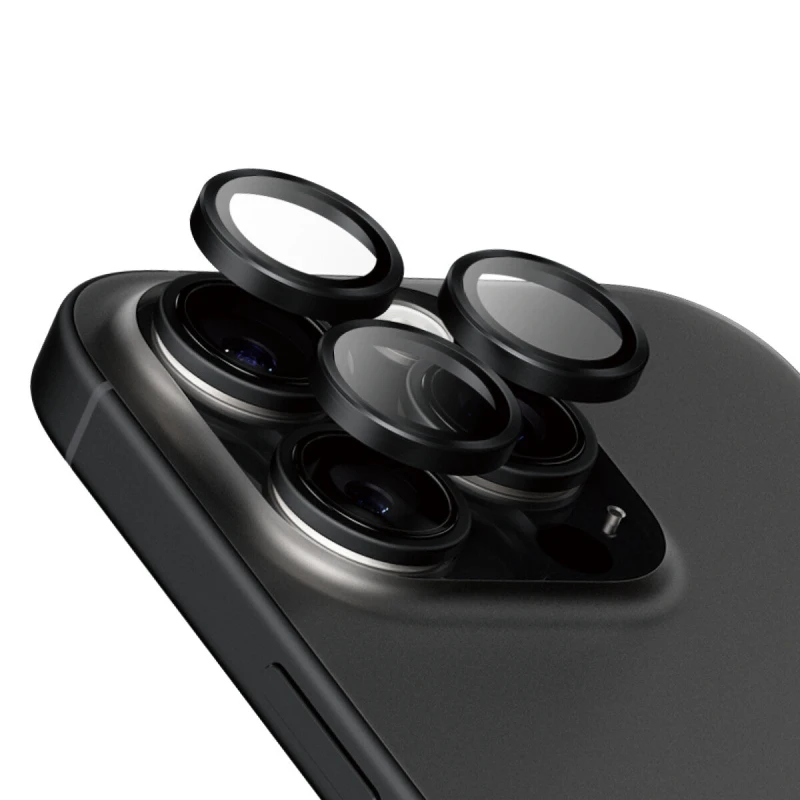 Image of PanzerGlass PanzerGlass Hoops Ceramic Camera Lens Protector iPhone 16 Pro 16 Pro Max 1282