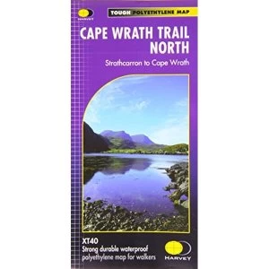 image of Cape Wrath Trail North XT40 Route Map Sheet map, folded 2014