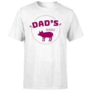 Image of Dads BBQ T-Shirt - White - 3XL