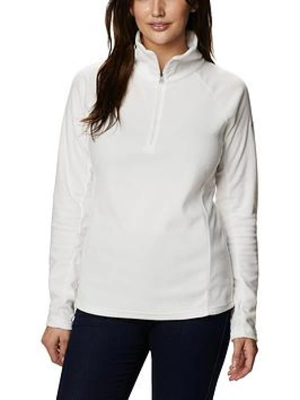 Image of Columbia Glacial Half Zip Fleece Womens - White Female 14
