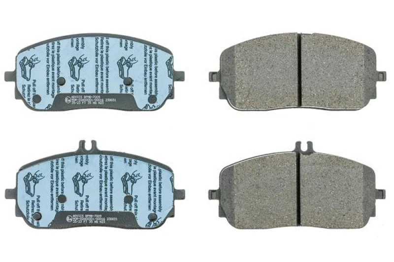 Image of AISIN Brake pad set AISIN BPMB-7009