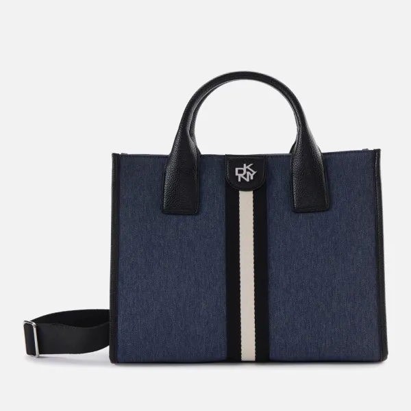 image of DKNY Carol MD Book Denim Tote Bag