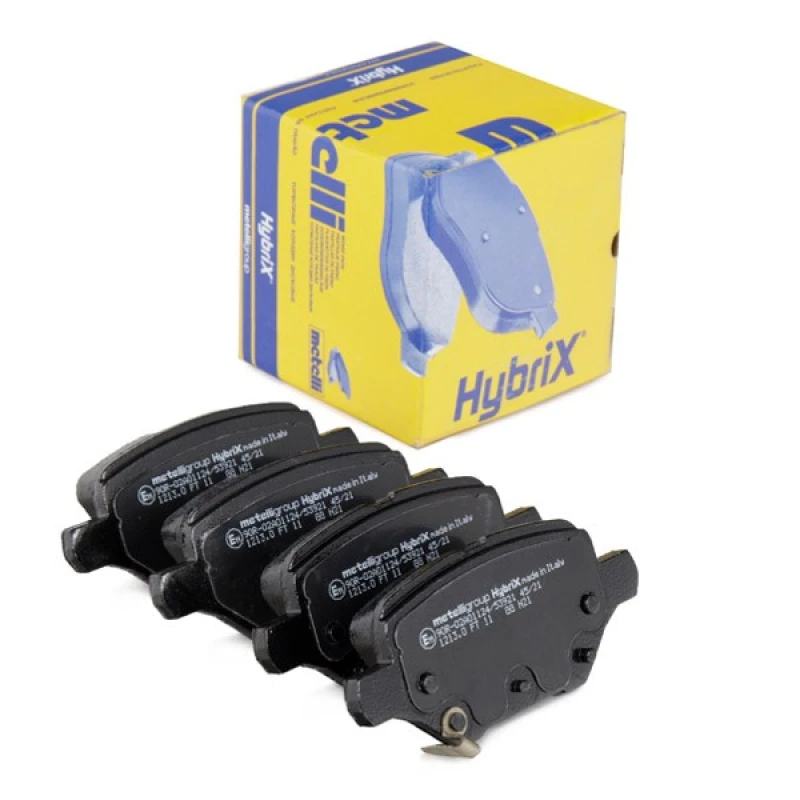 Image of METELLI Brake pad set METELLI 22-1213-0