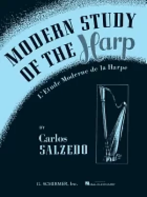 Image of modern study of the harp letude moderne de la harpe harp method