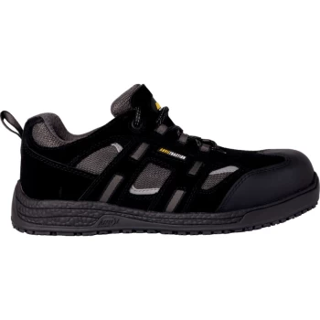 Image of Jackson Black Non-metallic Safety Trainers - Size 8