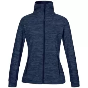 image of Regatta Womens Everleigh Marl Full Zip Jumper 16 - Bust 40' (102cm)