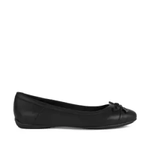 image of Charlene Leather Ballet Flats