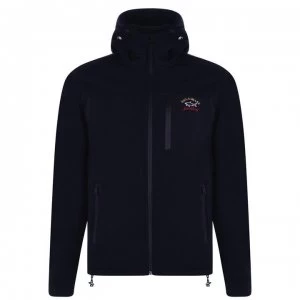Image of Paul And Shark Crew Softshell Jacket - Navy 013