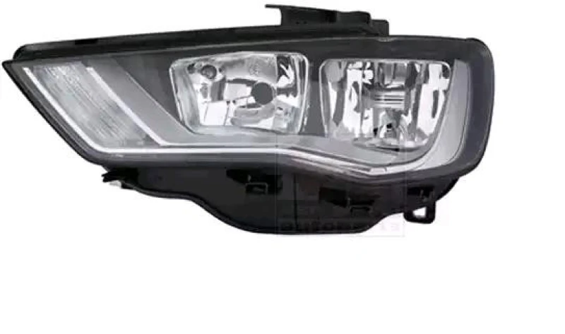 Image of VAN WEZEL 0335961 Headlights H7, Left, with motor for headlamp levelling Headlight (259)