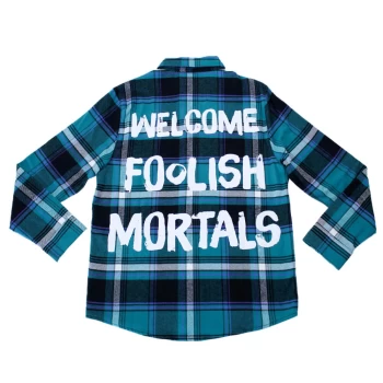 Image of Cakeworthy Haunted Mansion Foolish Mortals Flannel