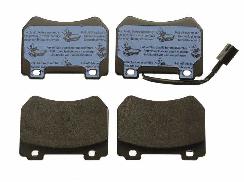 Image of TRW GDB1904 Brake pad set incl. wear warning contact Brake Pad Set,disc brake (402)