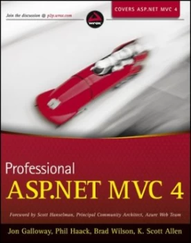 Image of Professional Asp.Net Mvc 4 by Jon Galloway Book