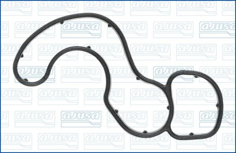 Image of AJUSA Oil filter housing gasket AJUSA 01742700